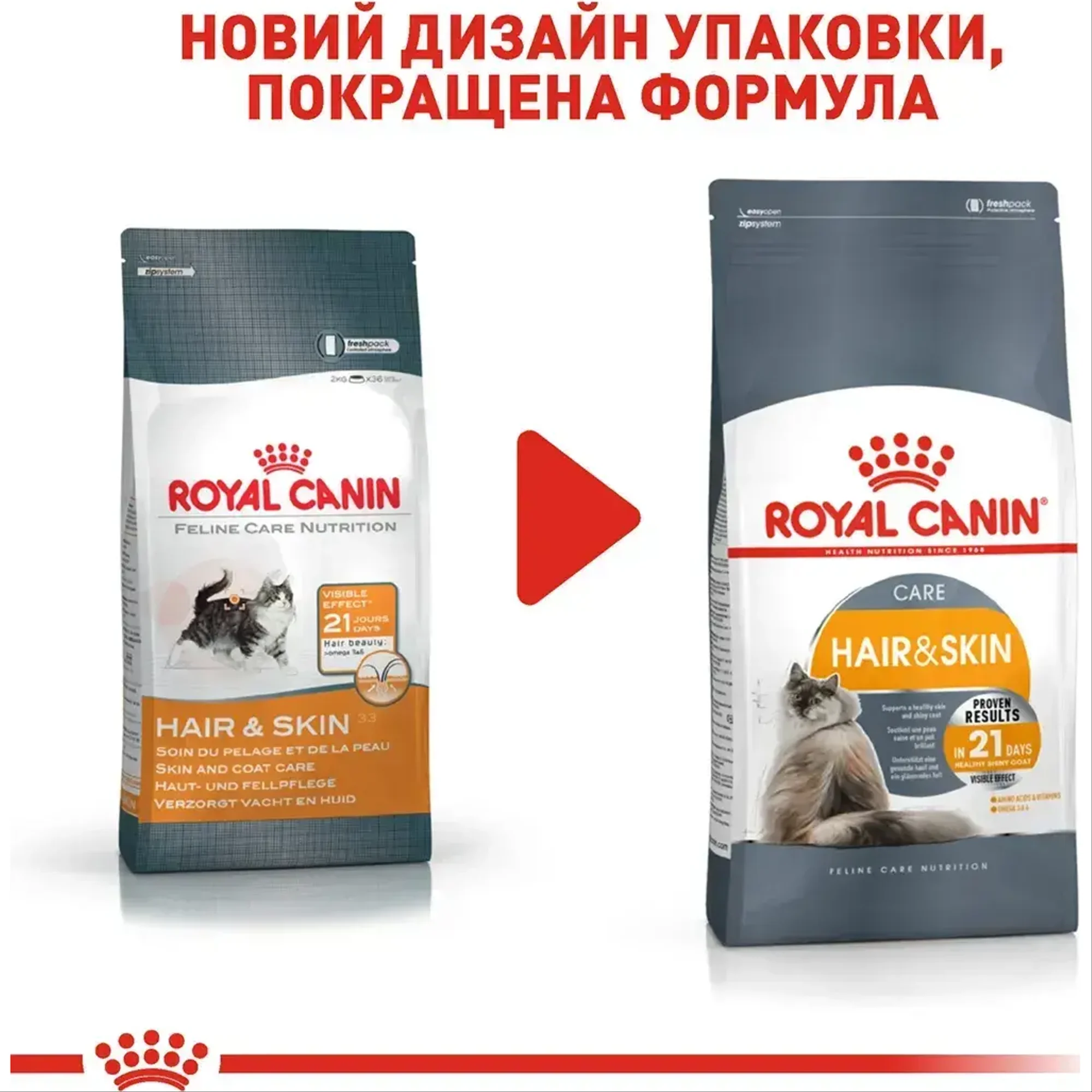 Сухий корм для кішок Royal Canin Hair & Skin Care 10 кг