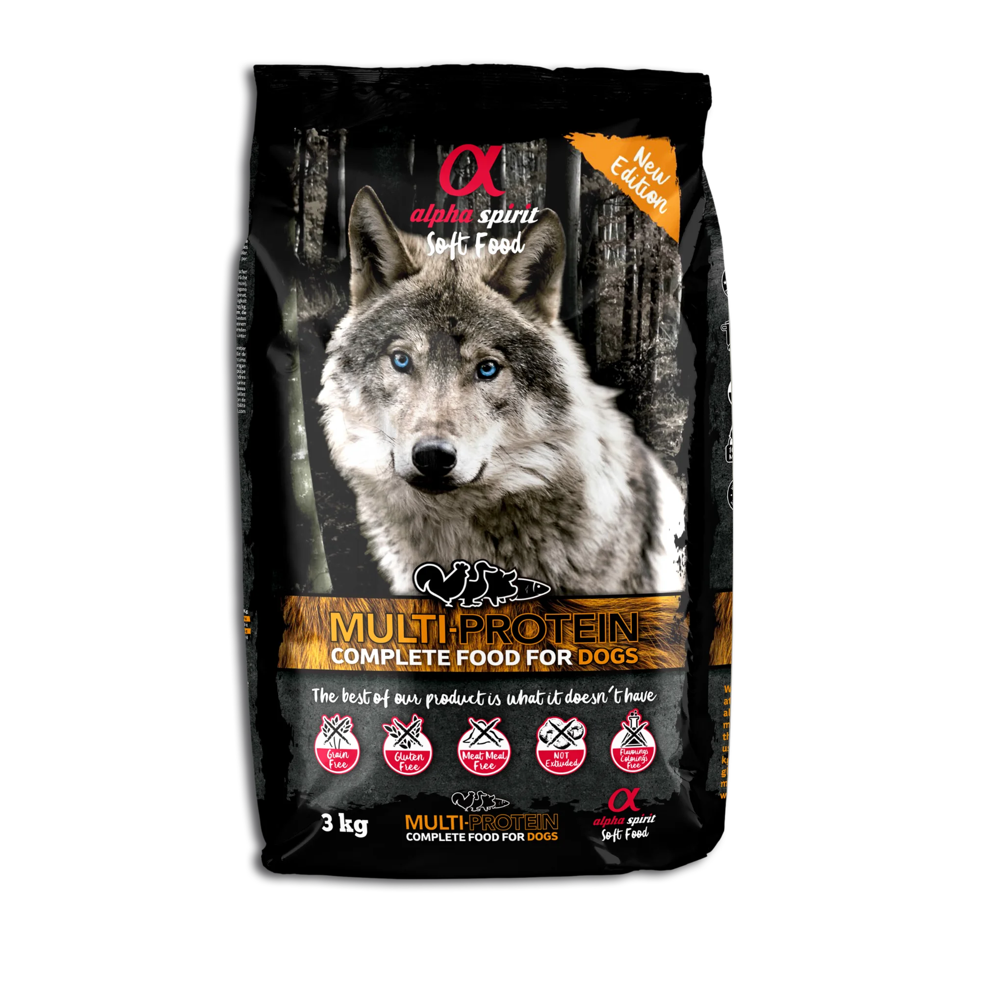 AS Semi-moist MULTIPROTEIN BOX (н/в корм д/собак) МУЛЬТИПРОТЕЇН 9 кг (45х200г)