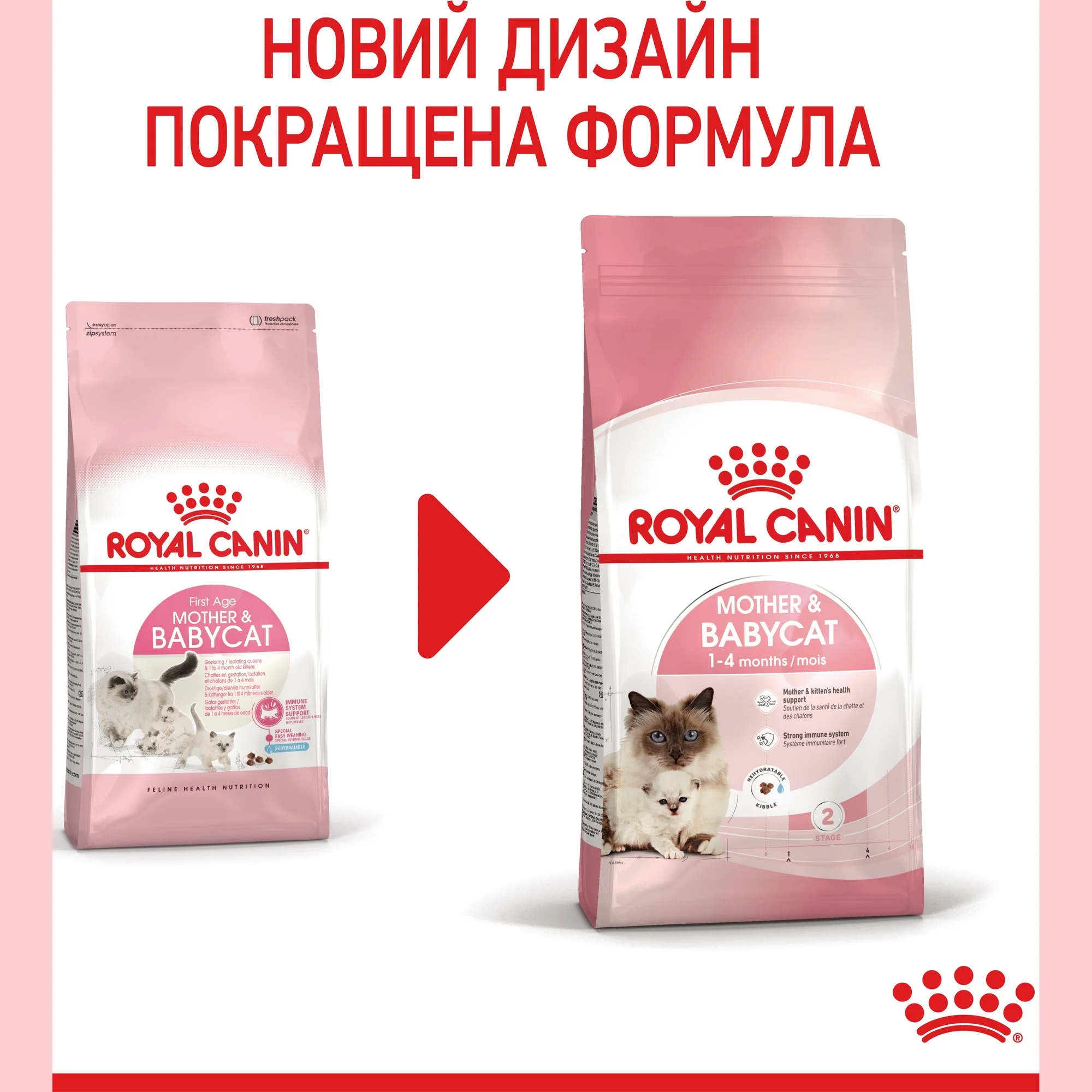 Сухий корм для кішок під час вагітності та кошенят до 4 місяців Royal Canin Mother&Babycat 10кг